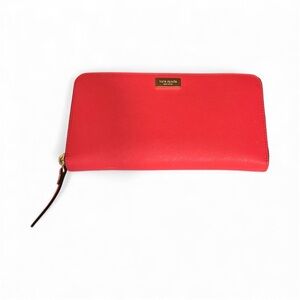 Authentic Kate Spade Long Continental Wallet, Laurel Way Neda Wallet in Crabred